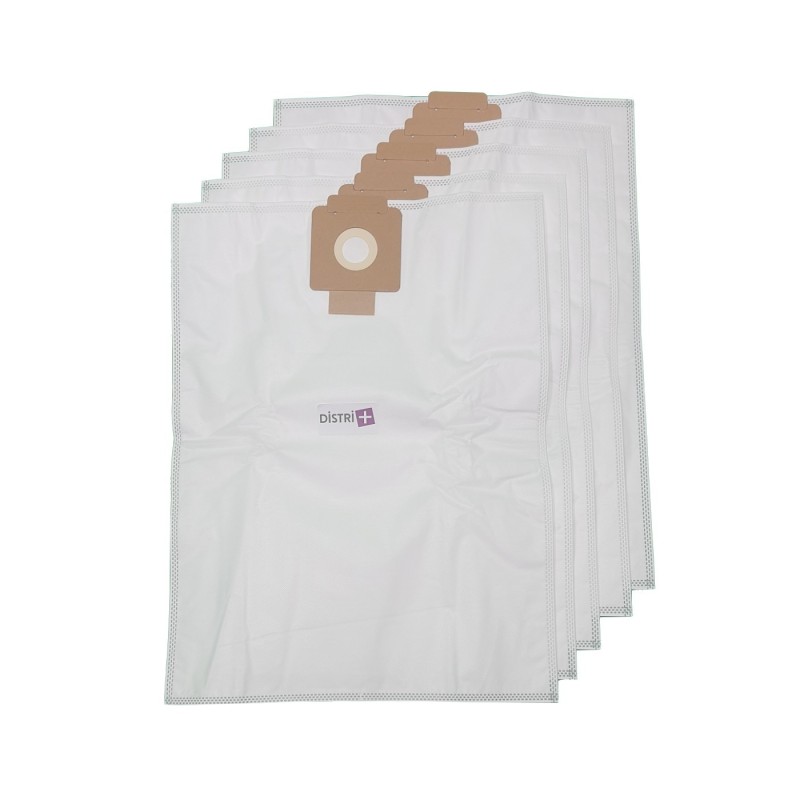 Vacuum cleaner bag compatible with Karcher T12 / 1, T15 / 1, T17 / 1, 6.907-016.0, 6.907-019.0.- The 5 microfiber bag pocket