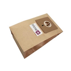 Bolsa de aspiradora compatible con kosmos 4 (bolsa de cartón con muesca) - la bolsa de 10 bolsas de papel