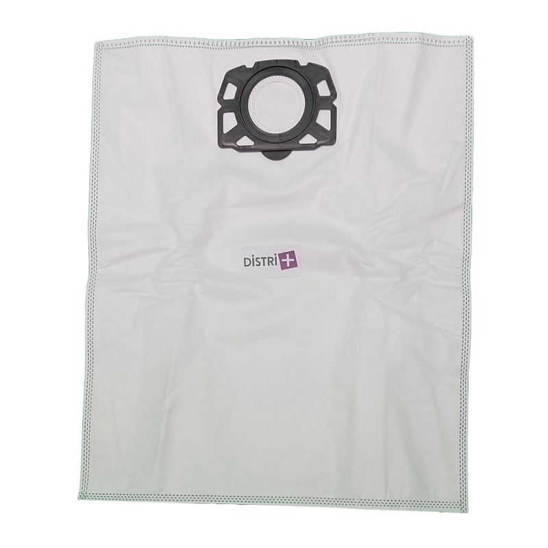 Vacuum cleaner bag compatible with Karcher MV4, MV5, MV6, WD4, WD5, WD6, WD4000 to WD5999, WD6300, WD6399 ... - Carton 10 pockets of 5 bags microfiber