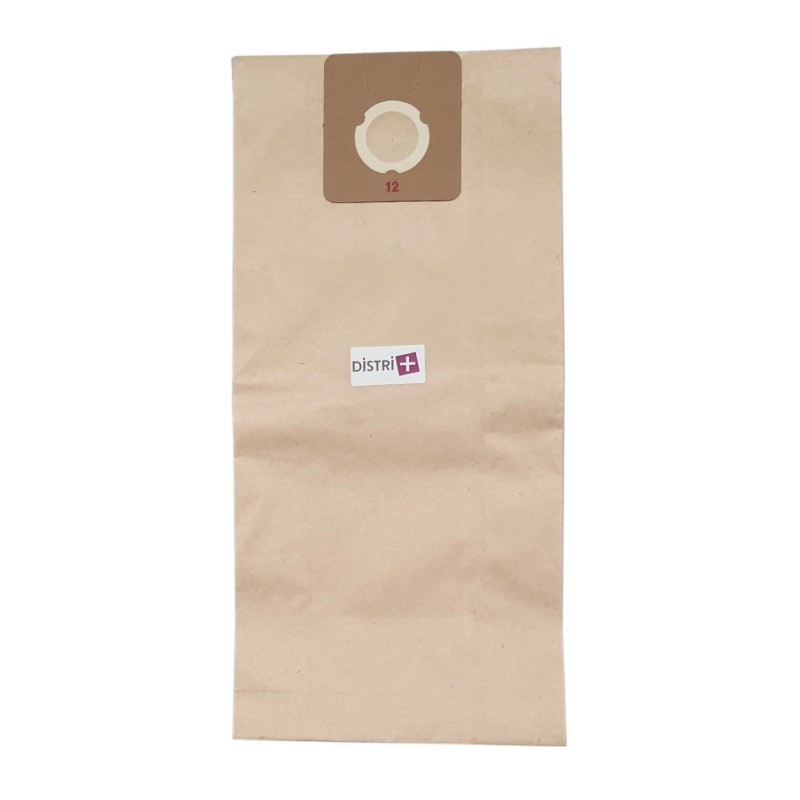 Bolsa de aspiradora compatible con Colgate P22, P29 ...- ICA / Soteco: SA400, KTRI03166 - GHIBLI: AS18, AS27 ... - 10 bolsas de papel