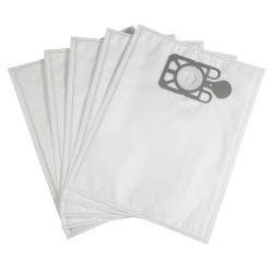 Bolsa de aspiradora compatible con NUPRO NUPRO 180, NUV180, HENRY, NVM1B. - La portada de 5 bolsas de microfibra