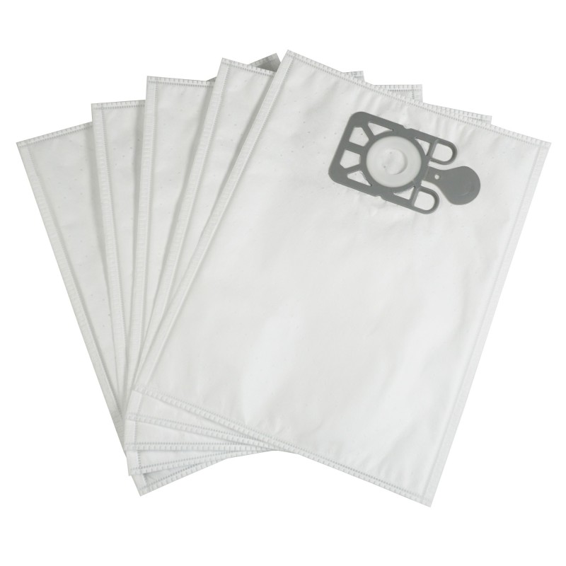 Bolsa de aspiradora compatible con NUPRO NUPRO 180, NUV180, HENRY, NVM1B. - La portada de 5 bolsas de microfibra
