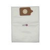 Bolsa de aspiradora compatible con Columbus ST7 - EUROSTEAM 120AD, 122AD, 127AD, 128AD ...- 10 bolsillo de la bolsa de microfibra