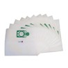 Vacuum cleaner bag compatible with Numatic Dorsal RSV130, RSB140, RBV130, RSB150, RSV150, RSAV130, 604011 - The 10 microfiber bag pocket