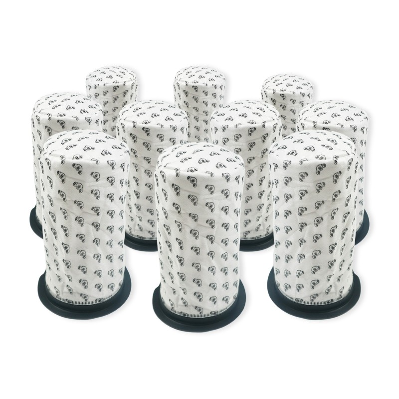 Bolso de aspiradora de vainas numéricas rápidas: HEN100G, HEN100R, HENRY RÁPIDO, HETTY RÁPIDO, HTY100P - 10 Bolsas de microfibra