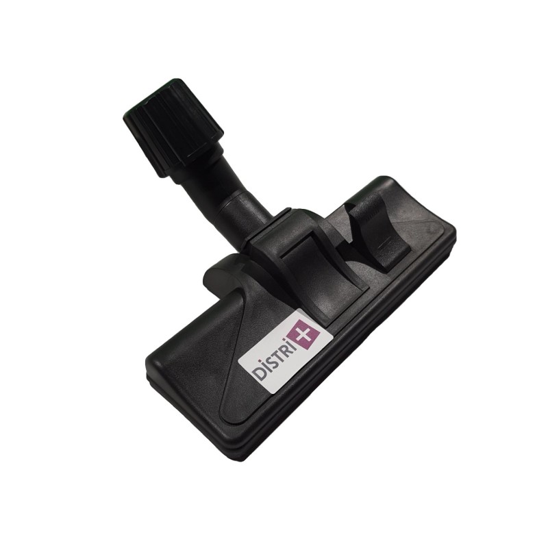 Universal combined brush with casters for vacuum cleaners ranging from diameter tubes 30 to 37mm