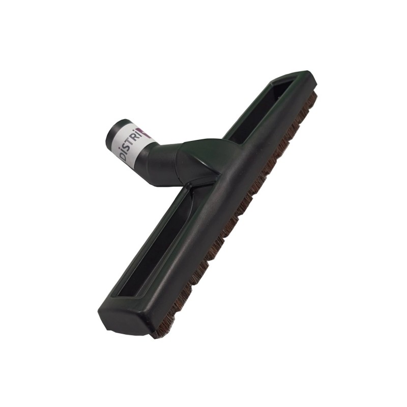 Crine dust nozzle with casters for vacuum cleaner ranging on 32mm diameter tubes - brush width: 36cm