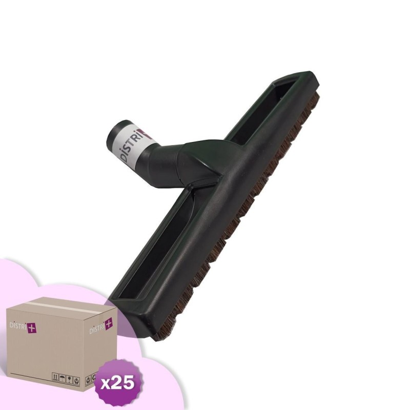 Crine dustman with casters for vacuum cleaner ranging on 32mm diameter tubes - brush width: 36cm - 25 sucking cardboard