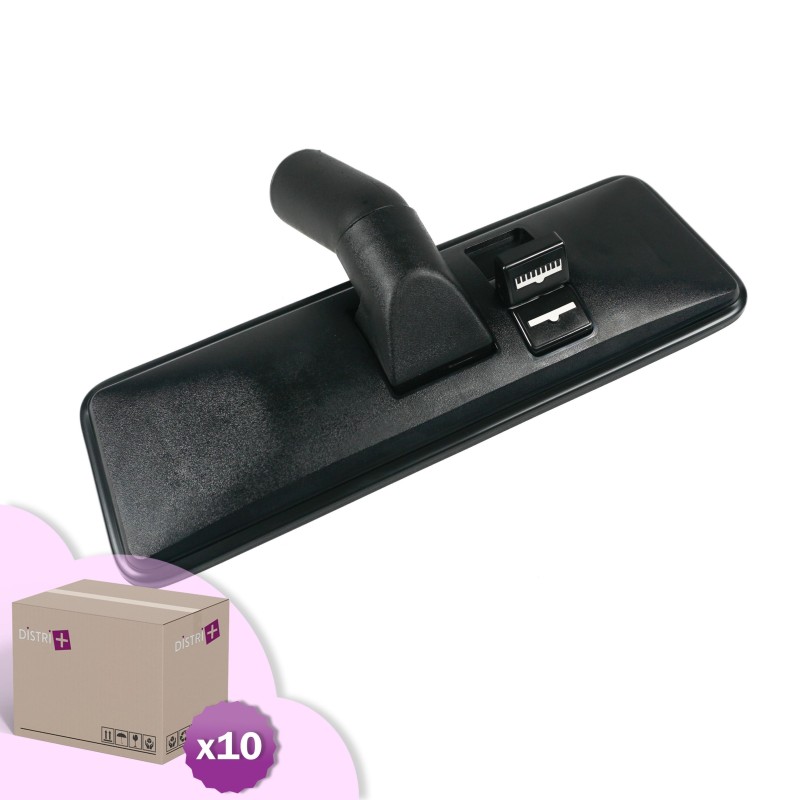 Cepillo combinado con las tiras de parachoques Wessel WERK para aspiradoras de tubos de 32 mm de diámetro - 10 cepillos de cartón