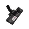 Combined brush with casters for vacuum cleaners ranging from 32mm diameter tubes - width: 26,5cm