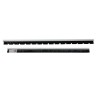 Set of 2 strips brush for metal suction of metal western width 45cm