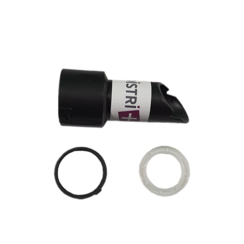 Flexible tip Tube side to clip diameter 32mm with clip + vacuum cleaner ring Numatic, Tennant ... - Carton of 10 tips