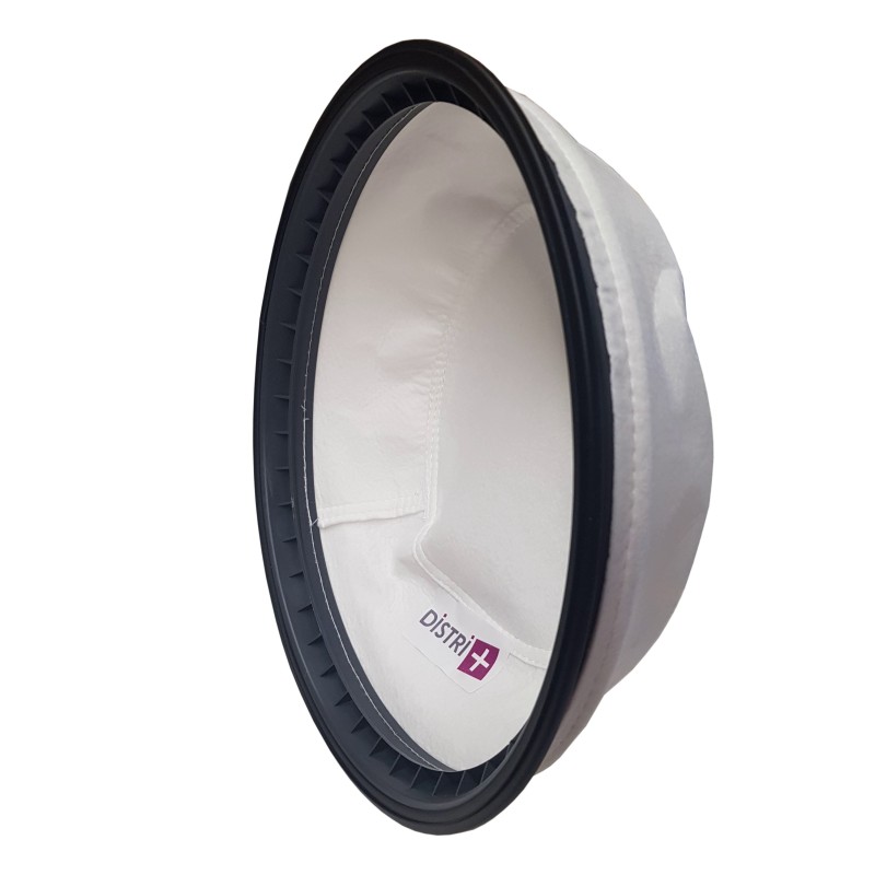 Tensioned filter compatible for V vacuvers Nilfisk VP300, GD111, Saltix 10, 1471432500 - Diameter: 32cm