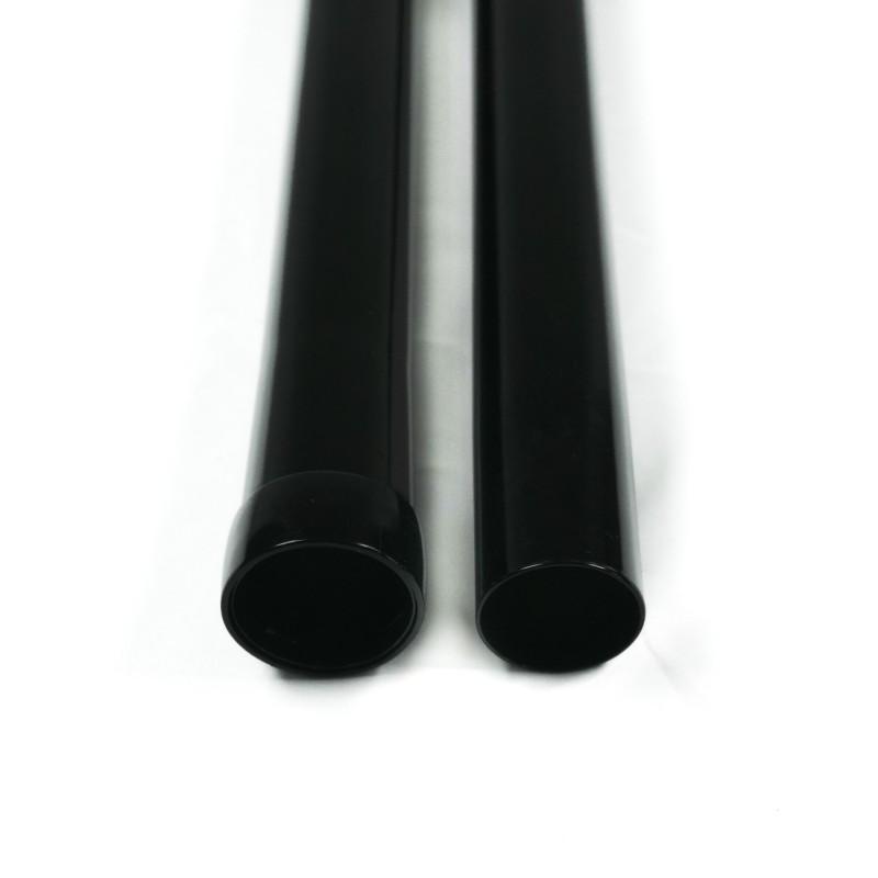 Set of two aluminum tubes for vacuum cleaner - Diameter: 32mm - Length 50cm