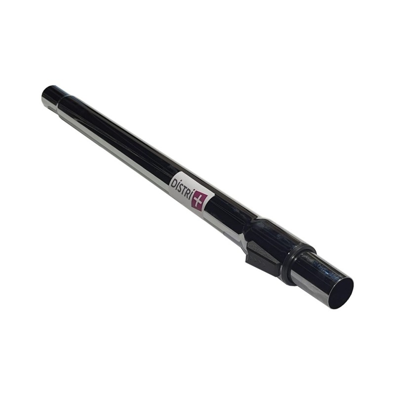 Acero cromado de metal telescópico de tubos para aspiradora - Diámetro: 32 mm - Longitud 60 cm a 100 cm