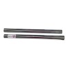 Set of 2 metal tubes in chromed steel for vacuum cleaner - Diameter: 36mm - length 2x50cm