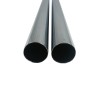 Lote 2 Tubos de metal en acero cromado para aspiradora - Diámetro: 37 mm - Longitud 50cm