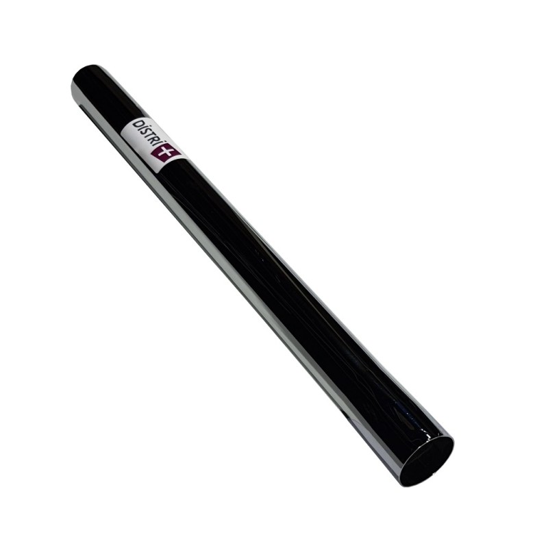Chromed steel metal tube for vacuum cleaner - Diameter: 38mm - length 47cm