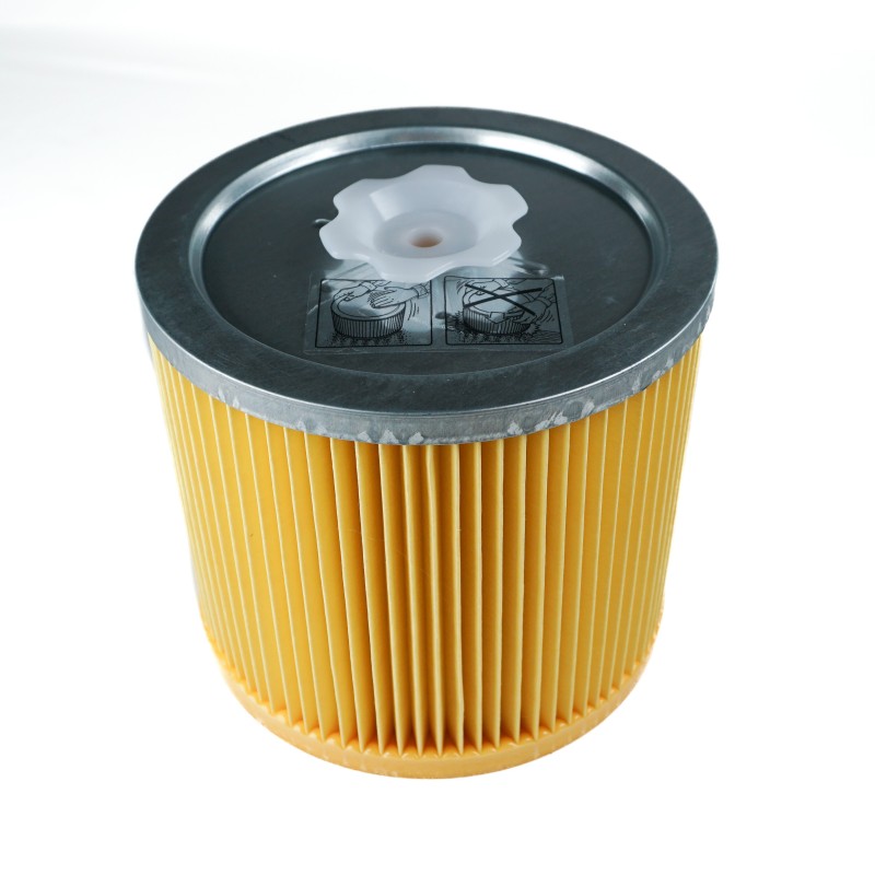 Filtro de cartucho compatible para aspiradora Bosch Gas 12-30 F, NO 1000, NO 11-25, NO 11-25 F, NO 12-50 F, NO 850 - Referencia original alternativa 2607432001
