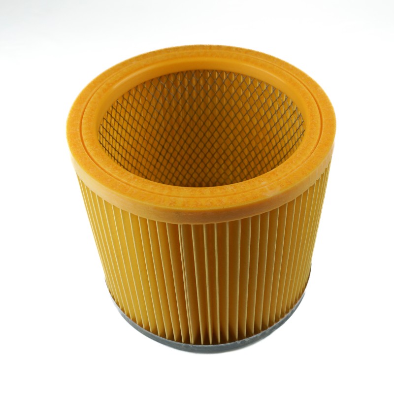 Filtro de cartucho compatible para aspiradora Bosch Gas 12-30 F, NO 1000, NO 11-25, NO 11-25 F, NO 12-50 F, NO 850 - Referencia original alternativa 2607432001