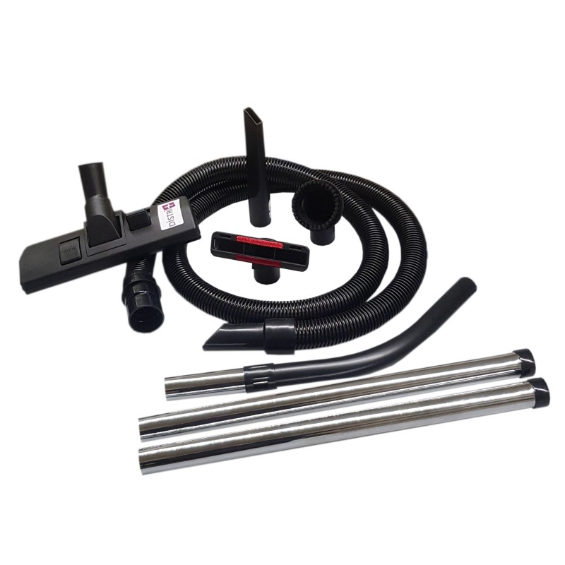 FIORENTINI Accessory Kit (Justinesy) Silent Baby D.32mm (1 flexible + 1 elbow + 2 tubes + 1 Combine + 1 triangular sucking + 1 round brush + 1 flat sucking)