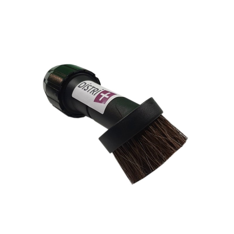 Cepillo de muebles de crine universal de caballos para aspirador de aspiradora en tubos de diámetro de 30 a 37 mm - Ancho 8 cm