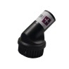 Round furniture brush for vacuum cleaner ranging on 32mm diameter tubes - 8cm width