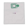 Vacuum cleaner bag compatible with Numatic NVM2A, NVM2B, NVM2C, Charles, Georges, NVQ370.- The 10 microfiber bag pocket