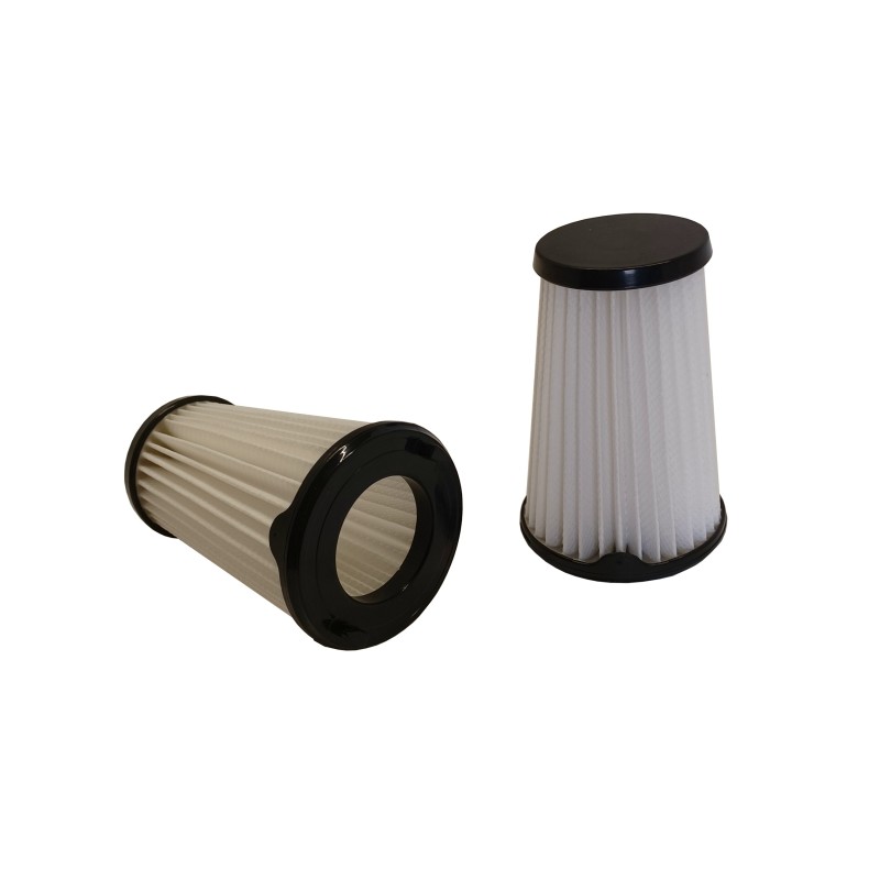 Conjunto de 2 filtros compatibles con AEG CX7 Aspiradoras (serie) Electrolux B3324B, EER73, IRE75, IRSE7, ZB3301, ZB3302 ... - Alternativa para referencia de origen EF150, AEF150, 9001683748, 9001683755