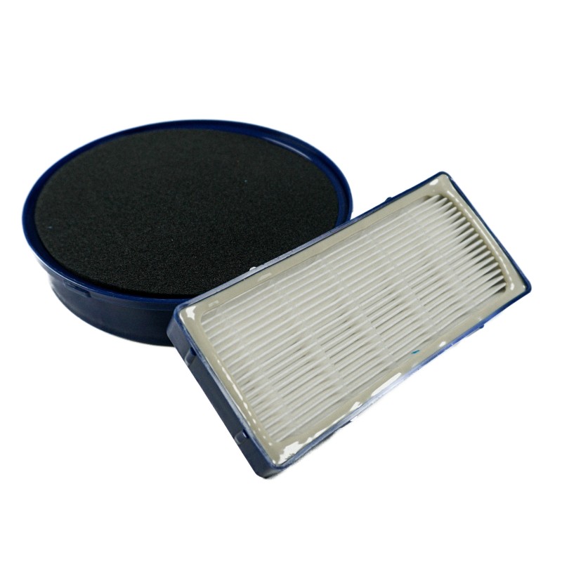 Conjunto de 2 filtros compatibles para aspiradores Hoover U81 - Alternativa para referencia original U81 35601724