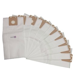 Vacuum cleaner bag compatible with Nilfisk VP300, GD1000, GD1010, Business, Familly, Thor. - Carton of 15 pockets of 10 microfiber bags