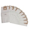Vacuum cleaner bag compatible with Nilfisk VP300, GD1000, GD1010, Business, Familly, Thor. - Carton of 15 pockets of 10 microfiber bags