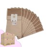 Vacuum cleaner bag compatible with Nilfisk VP300, GD1000, GD1010, Business, Familly, Thor. - Palette of 12 cards of 15 pockets of 10 paper bags