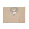 Sac aspirateur compatible avec EINHELL, AQUAVAC BOXTER, EXCELL, DE LONGHI, PARKSIDE ...- La pochette de 10 sacs papier