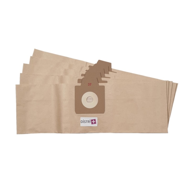 Vacuum cleaner bag compatible with Electrolux UZ932, UZ934, DP9000 - Nilfisk: GD932, GD934, GM110, GM130 - Karcher: T101, T111, T151. etc. - Pouch of 5 paper bags