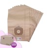 Vacuum bag compatible with Taski Bora 12, Vacumat 12, Vento 15 - Cleanfix SW20, SW21. - 15 pouches of 10 paper bags