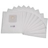 Vacuum cleaner bag compatible with Henkel Floormatic BP100, Floordress S152, Floordress QP200. etc. - Pouch of 10 microfiber bags