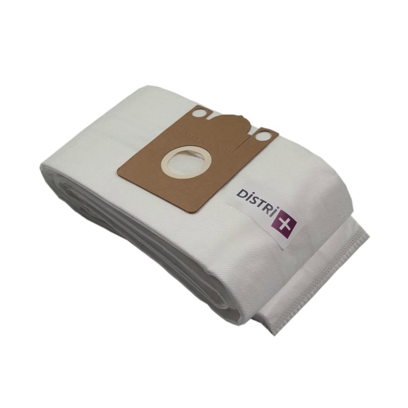 Vacuum cleaner bag compatible with Alto D100 - FloorPull Melody - Nilfisk: Viking, D10, GD110, 140800720, 1407727000, 1407728000. etc. - 5 microfiber bag pocket