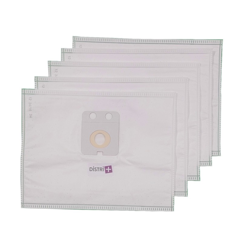 Vacuum bag compatible with Nilfisk Backuum, Dorsal, alternative for original reference 22198000 - Vermop 7410 - bag of 5 microfibre bags