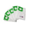 Vacuum cleaner bag compatible with Argos TS31, TS37 - SEBO X1 to X5, XP1 at XP3, 370, 470, C1 to C3 - ... - The 5 microfibre bags pocket