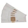 Bolsa de aspiradora compatible con GHIBLI: 6511051, AS 6, D 12, 6582030, POWER D - TODMINS: AS 6 - 5 bolsillo de la bolsa de microfibra