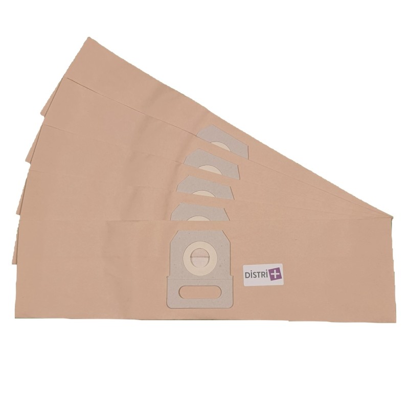 Limpiador de aspiradora: S07 - Electrolux: E79, Pro XL, Z940, Z950 - EUROCLEAN: E79, Z950 - SEBO C20 - 5 bolsas de papel