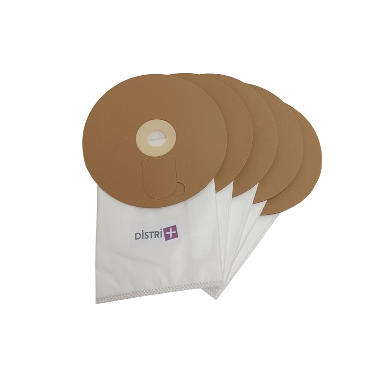 Vacuum cleaner bag compatible with Ghibli T1 (2nd version) - Wirbel W1 (2nd version) - ICA / IPC / SOTECO YP1 / 5 Backpack. - Carton of 20 pockets of 5 microfiber bags