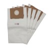 Vacuum cleaner bag compatible with Festool CT17E - PROTOOL VCP170E - KRANZLE VENTOS 20 and 30 - The 5 microfiber bag pocket