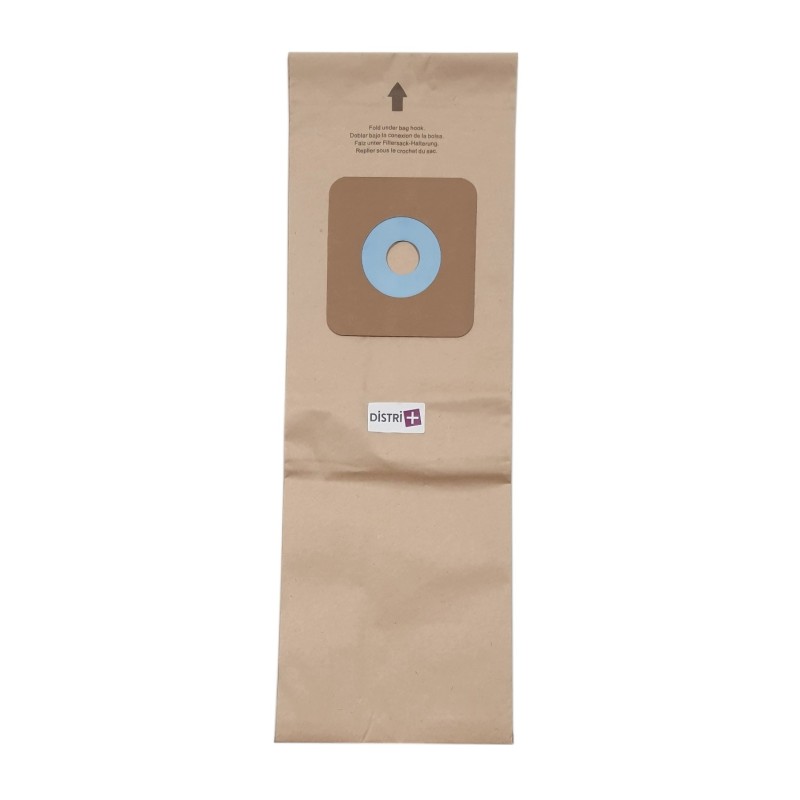Vacuum cleaner bag compatible with Nilfisk GU700A 56330690 - Pouch of 10 paper bags