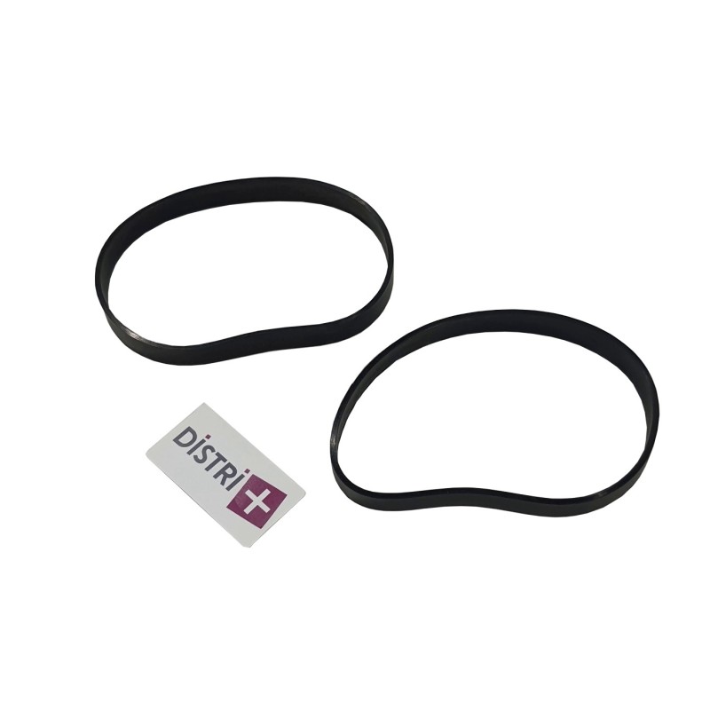 Set of 2 compatible belts for ELECTROLUX Wiper The Boss Z2270, STAIR284, B2280, B2284, B2285, Z2270 at Z2278 ...