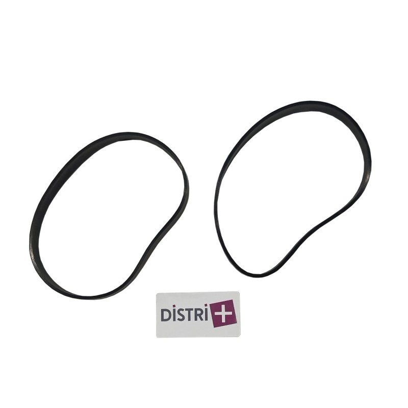 Set of 2 compatible belts for ELECTROLUX Wiper The Boss Z2270, STAIR284, B2280, B2284, B2285, Z2270 at Z2278 ...