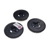Yellow yellow light brush disc ZP14, AP8000 / Tornado: Chambord LC500C / Karcher FP303 ... - Set of 3 discs
