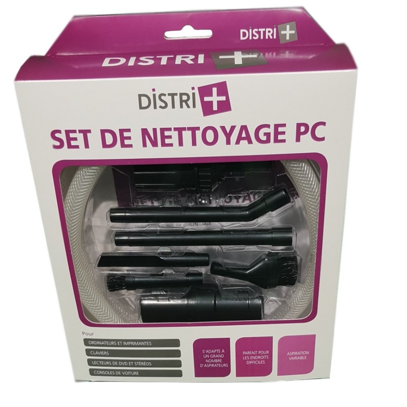 Limpieza de precisión Kit de aspiradora: máquina de coser, sobrecarga, computadora, teclado ...