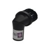 Articulated oval furniture brush for vacuum cleaner ranging from 32mm diameter tubes - width 12cm